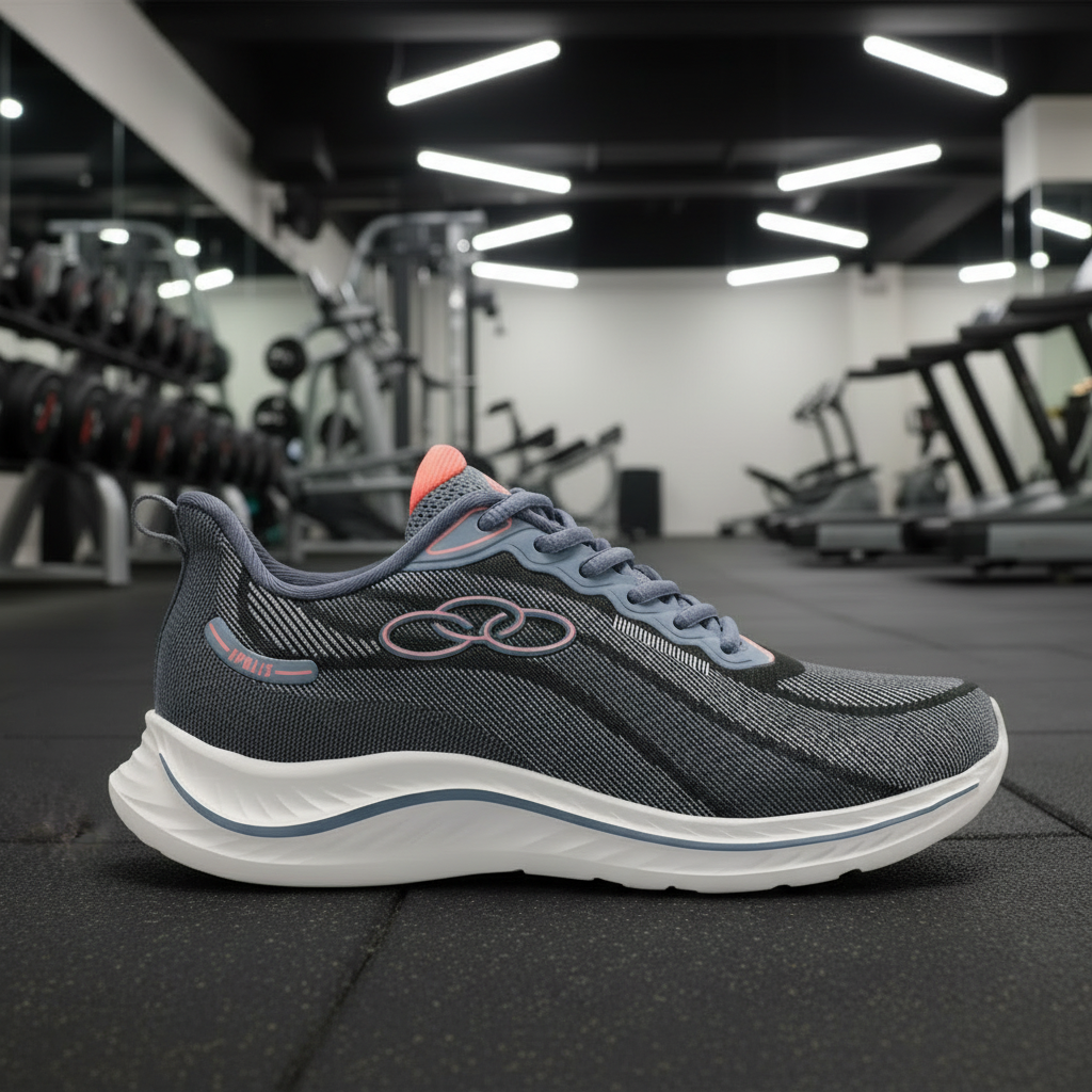 Tênis Olympikus Apolis - Azul-Rosa - feminino