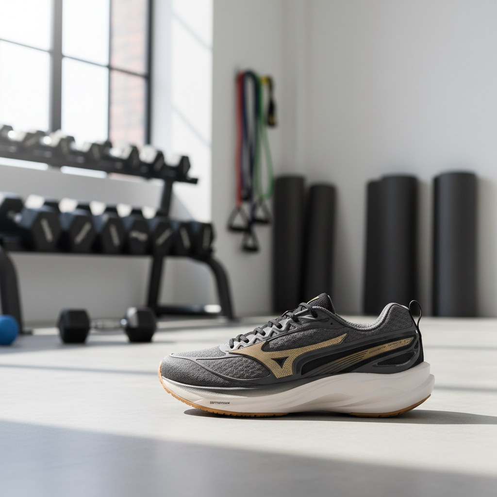 Tênis Mizuno Space 5 - Cinza - masculino