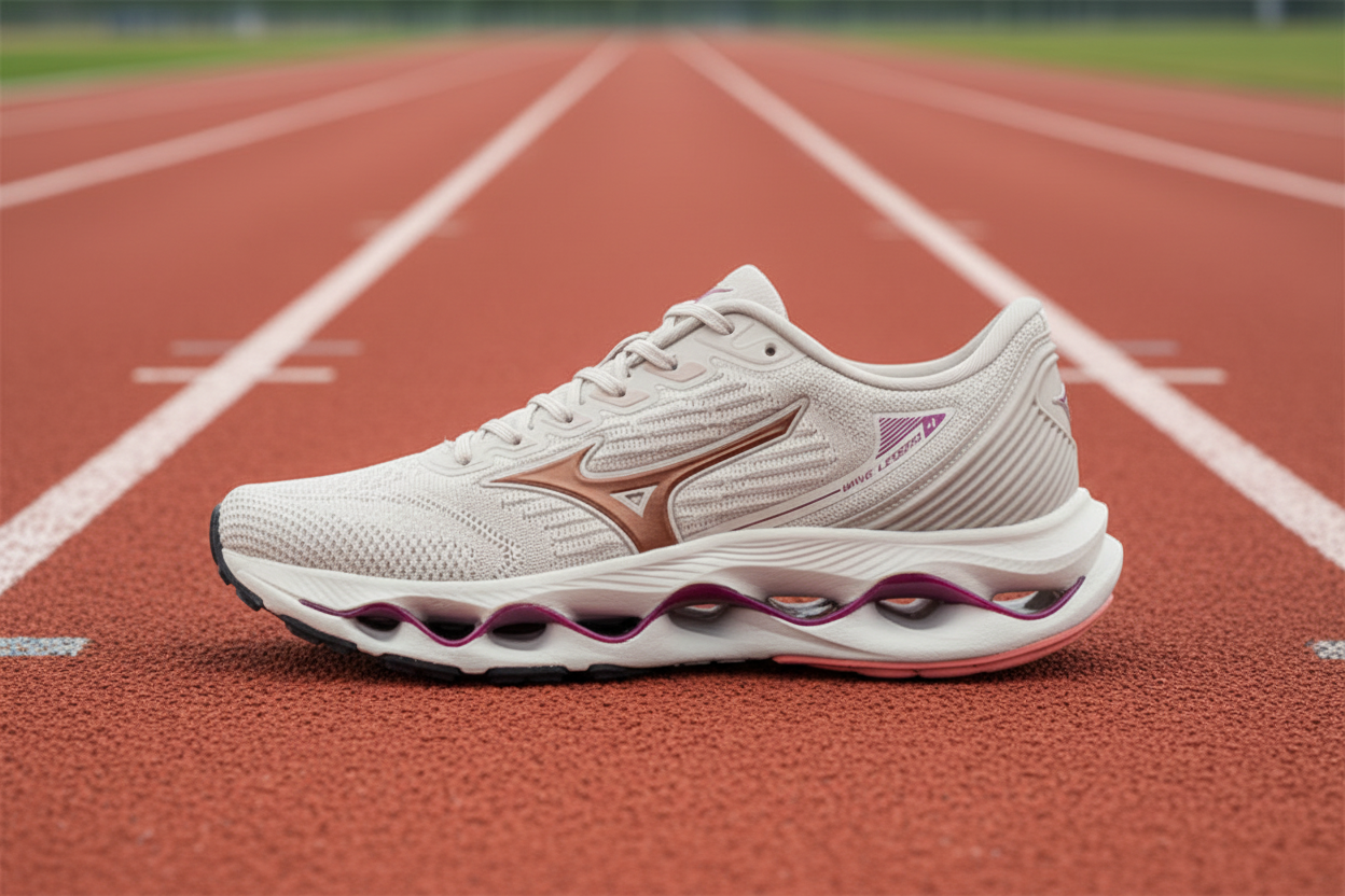 Tênis Mizuno Wave Legend 4 - Arenito - feminino