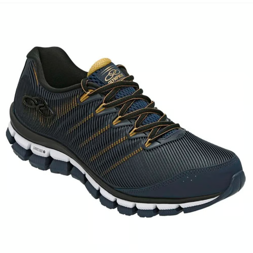 Tênis Olympikus Dynamic Marinho-Dourado - masculino