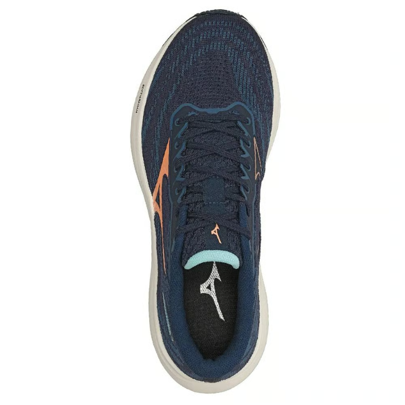 Tênis Mizuno Goya 3 - Marinho-Laranja - feminino