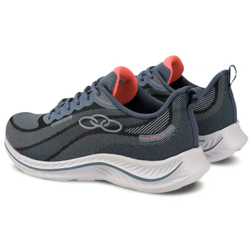 Tênis Olympikus Apolis - Azul-Rosa - feminino