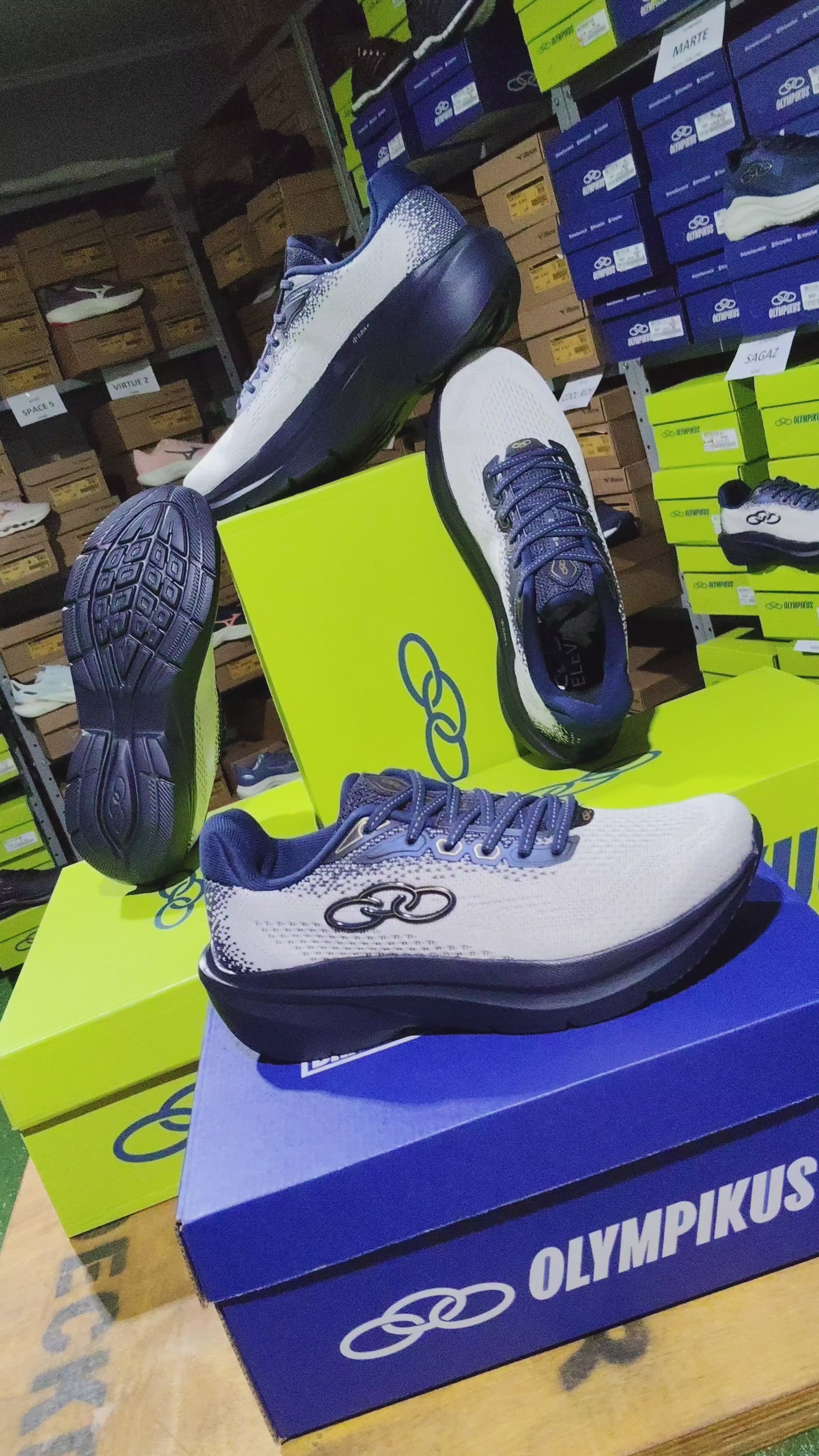 Tênis Olympikus Soma 2 - Arenito - Marinho - masculino